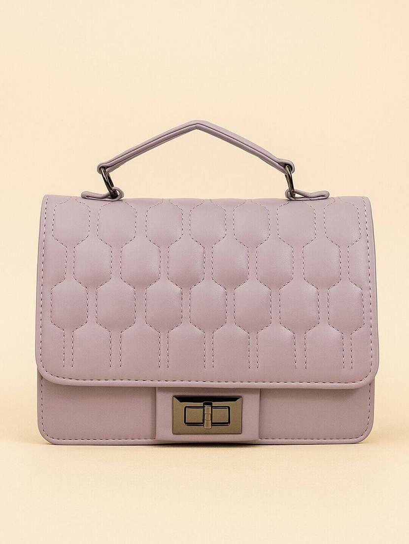 women quilted structured sling bag - 22225242 -  Standard Image - 2