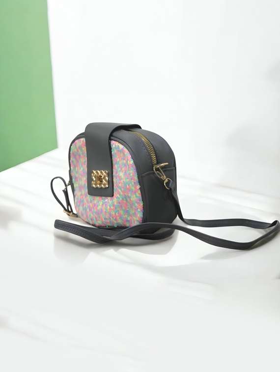 women embellished pu sling bag - 22225257 -  Standard Image - 2