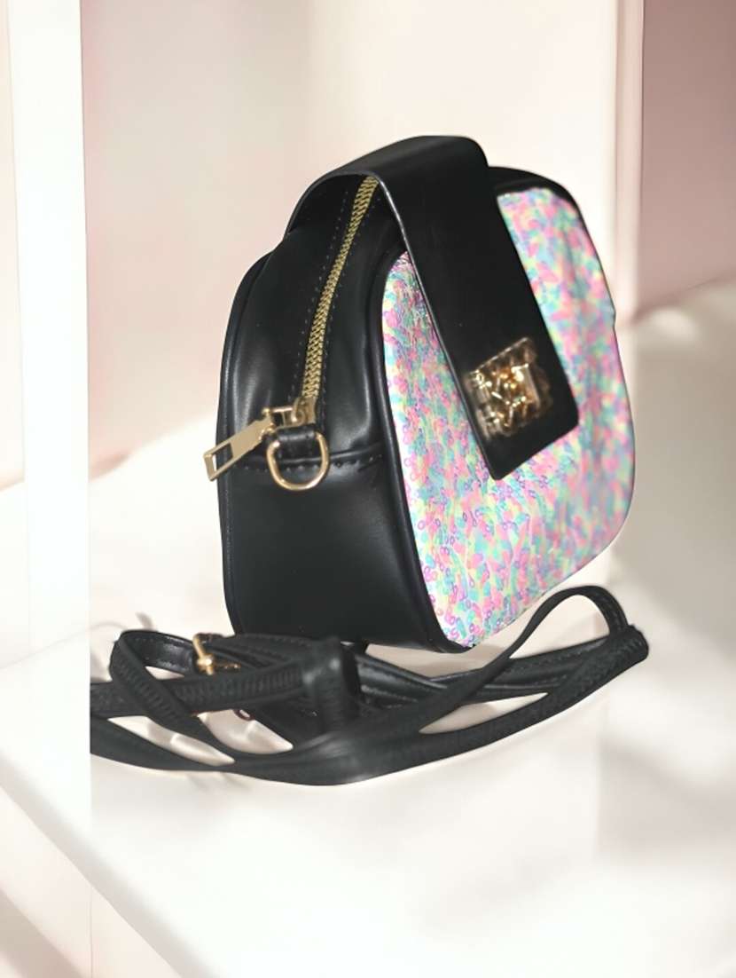 women embellished pu sling bag - 22225258 -  Standard Image - 2