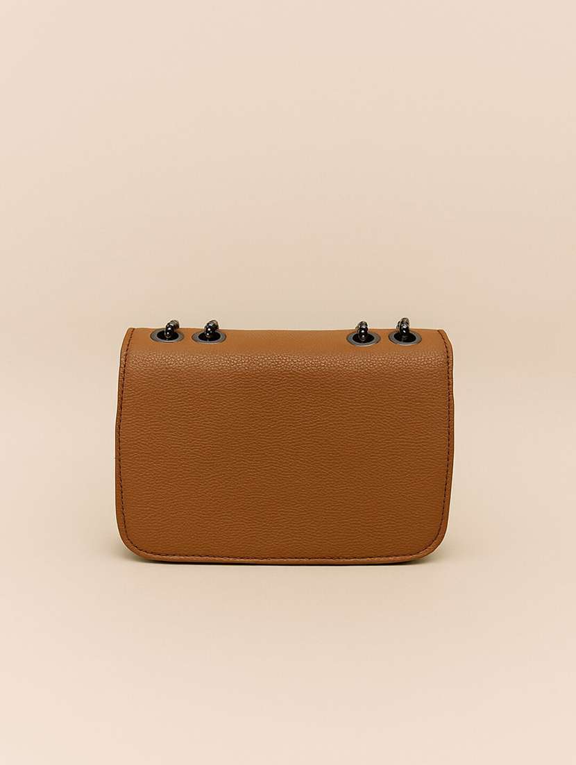 women solid pu sling bag - 22225263 -  Standard Image - 2