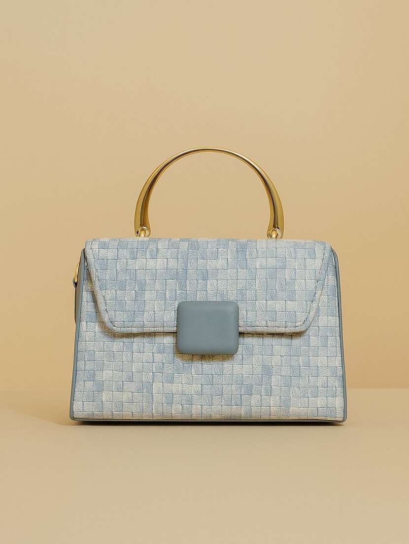 women textured structured pu sling bag - 22225277 -  Standard Image - 2