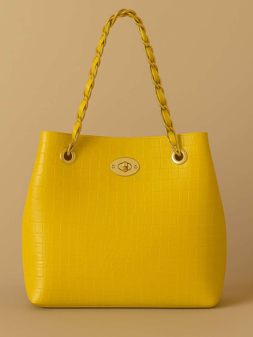 women textured pu tote bag  - 22225319 -  Standard Image - 2