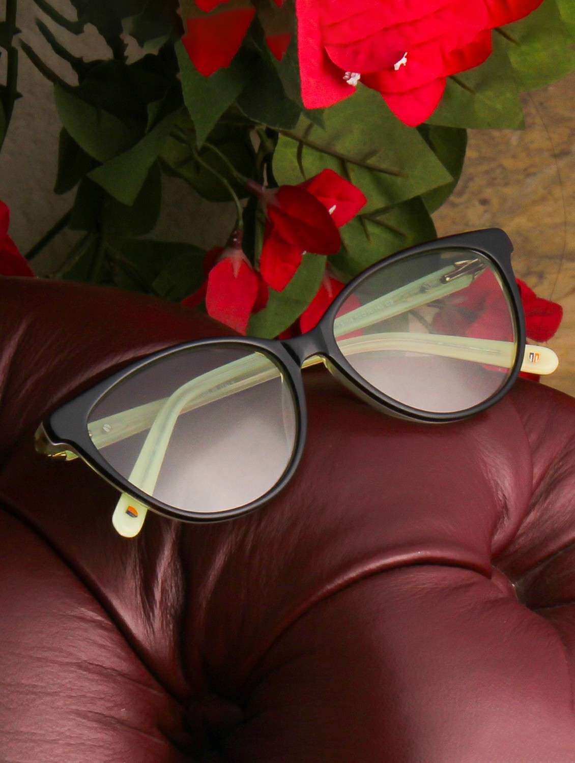 ted smith women full rim cateye sunglasses with uv protected lens.