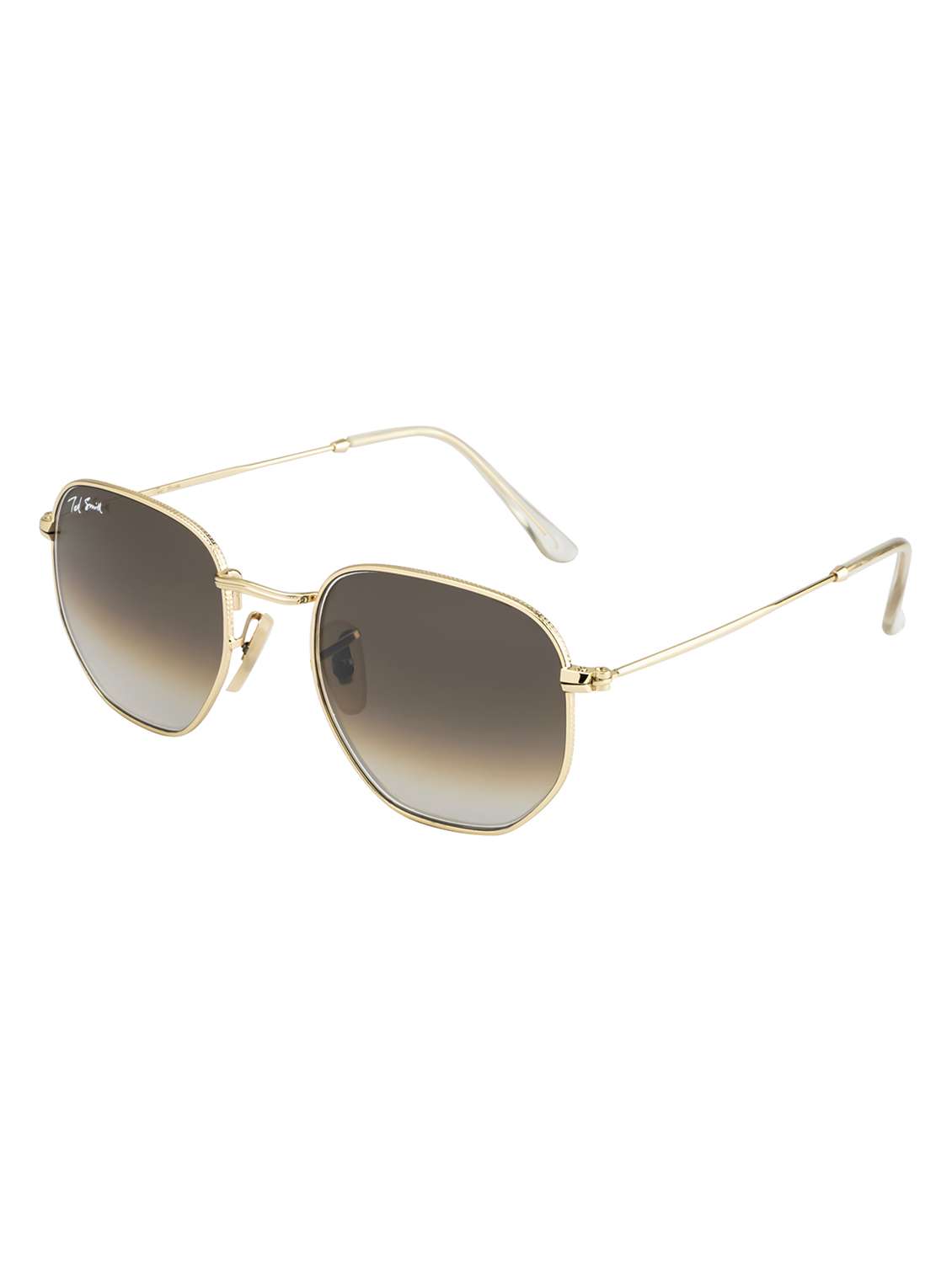 ted smith unisex hexagonal sunglasses - 22225385 -  Standard Image - 2