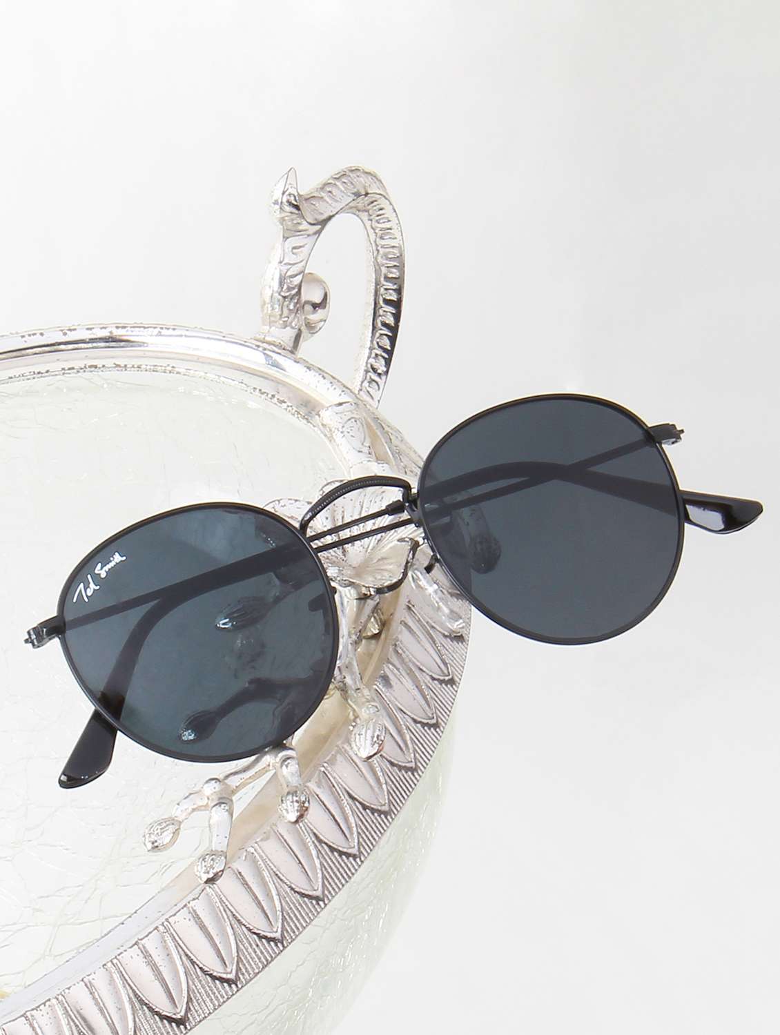 ted smith unisex round sunglasses