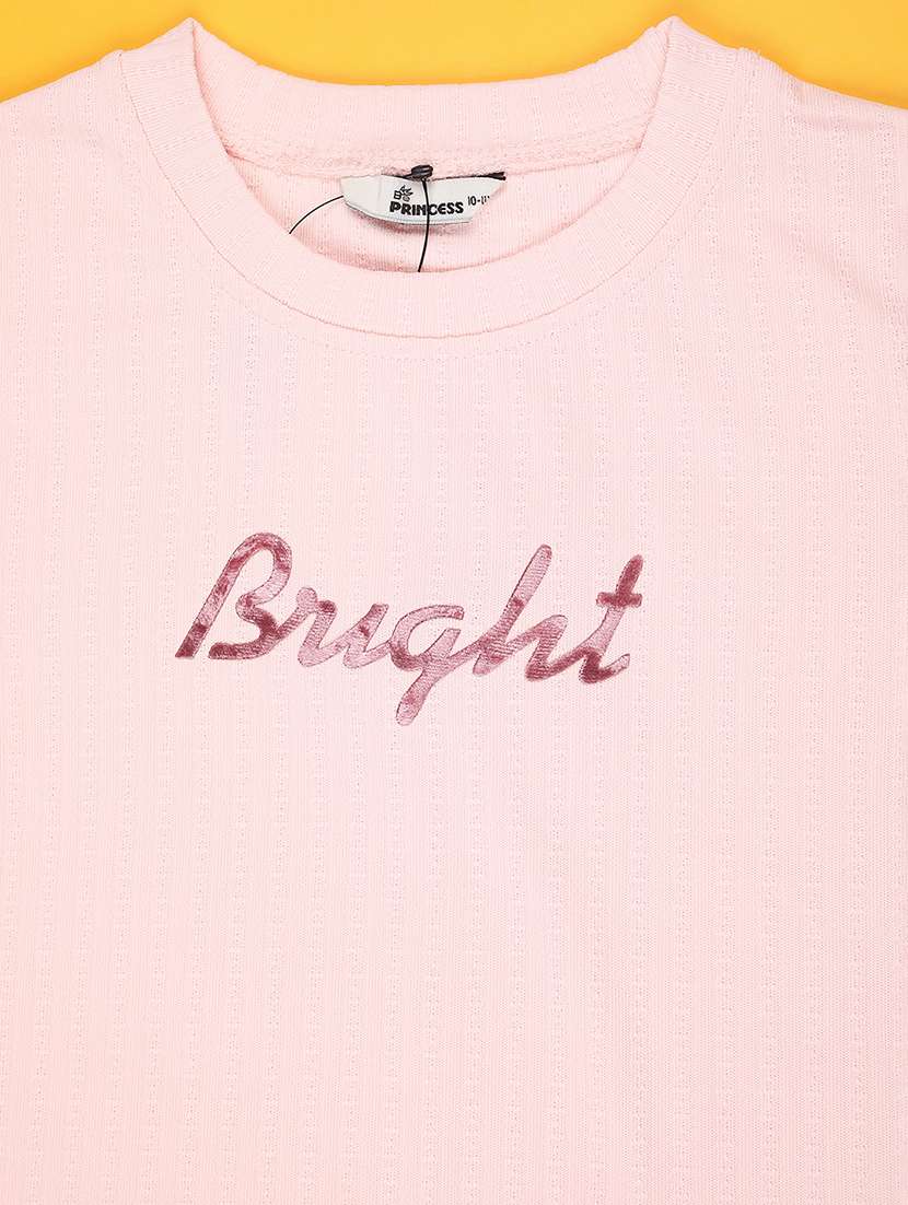 boys pink cotton blend t-shirt - 22226270 -  Standard Image - 2