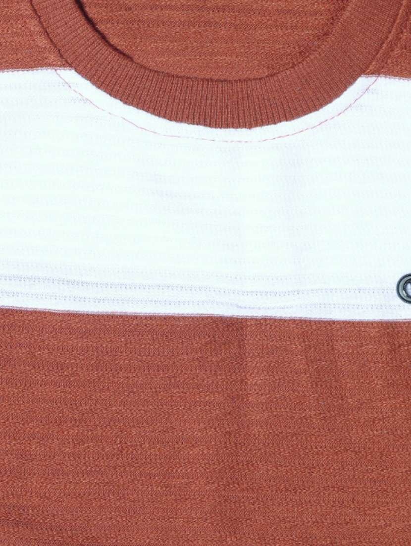 boys color block long sleeve sweater - 22226456 -  Standard Image - 2