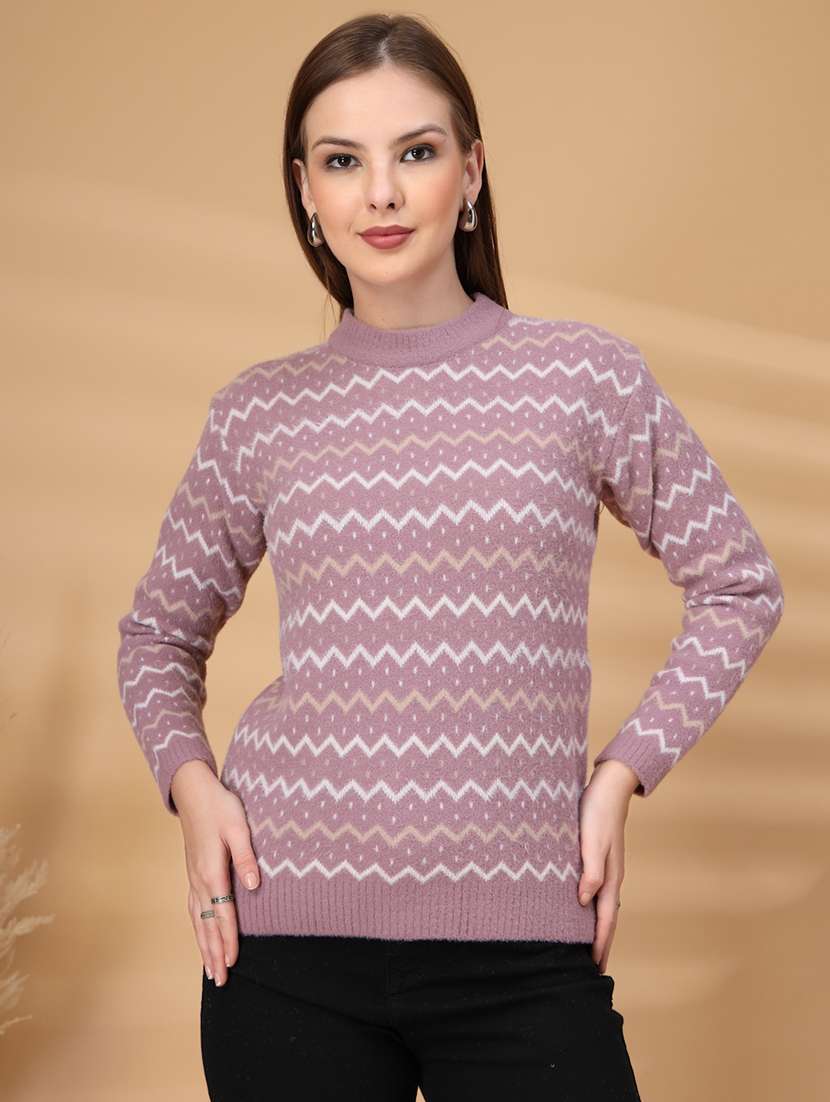 women self desigend long sleeve pullover