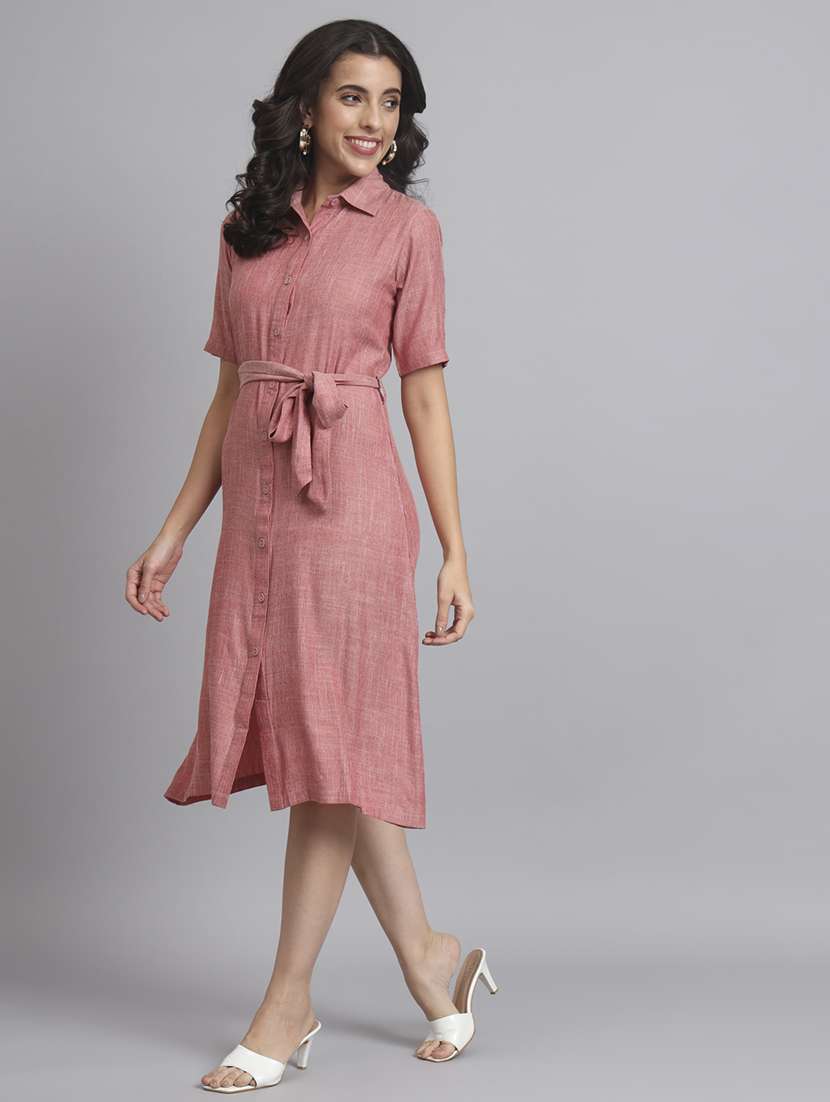 women soldi short sleeve collared shirt dress - 22226847 -  Standard Image - 2