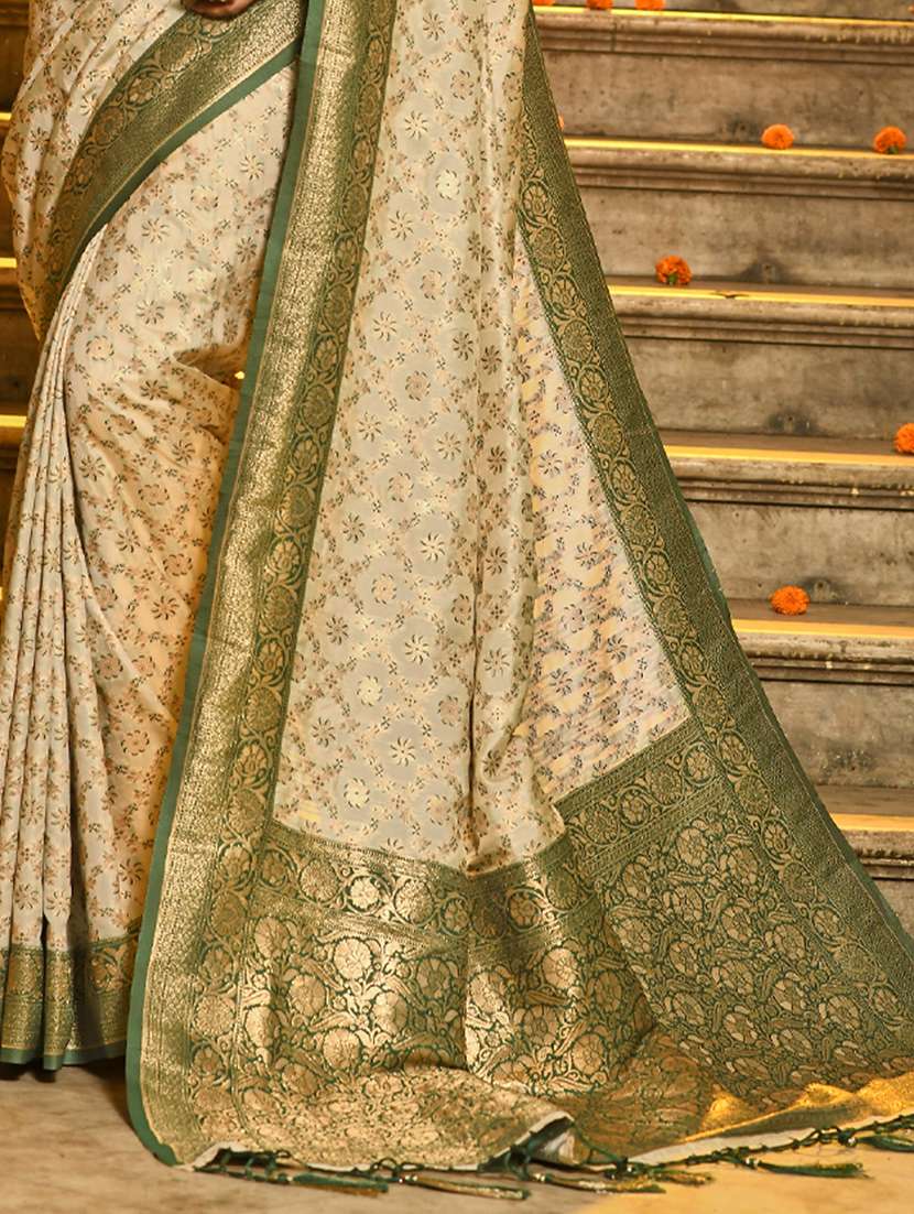 women self design banarasi saree with blouse - 22227030 -  Standard Image - 2