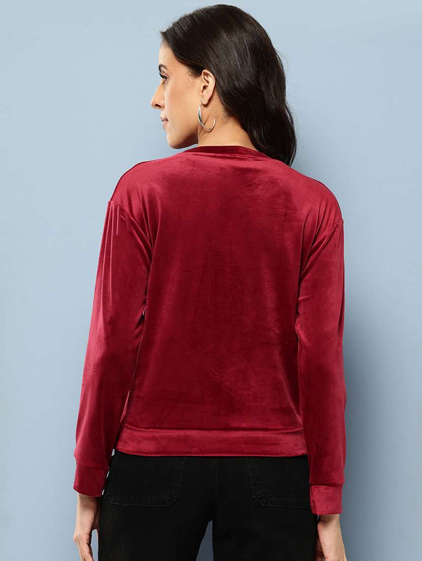 women printed long sleeve sweatshirt - 22227127 -  Standard Image - 2