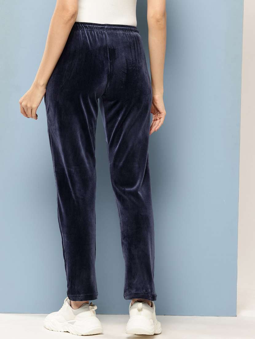 women solid mid rise loungewear pajama - 22227132 -  Standard Image - 2