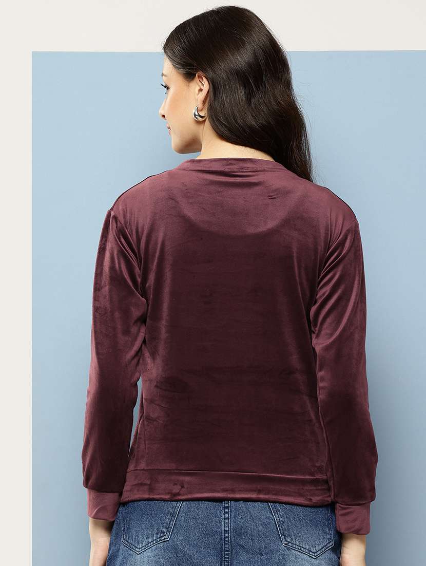 women printed long sleeve sweatshirt - 22227155 -  Standard Image - 2