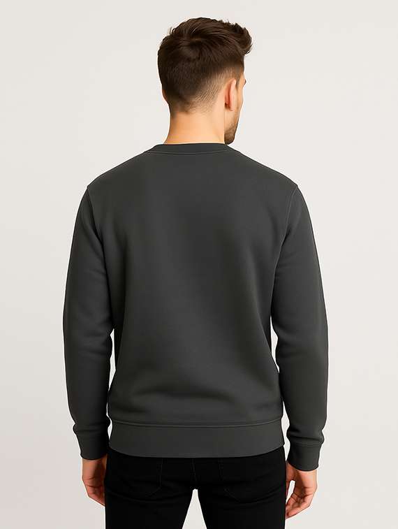 men solid long sleeve regular fit sweatshirt - 22227201 -  Standard Image - 2
