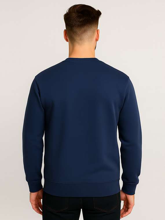 men solid long sleeve regular fit sweatshirt - 22227250 -  Standard Image - 2