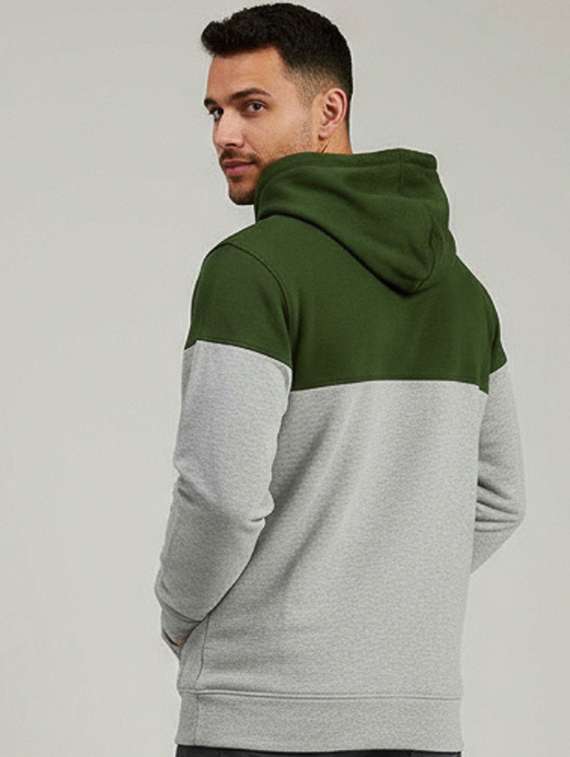 men color block long sleeve regular fit sweatshirt - 22227271 -  Standard Image - 2