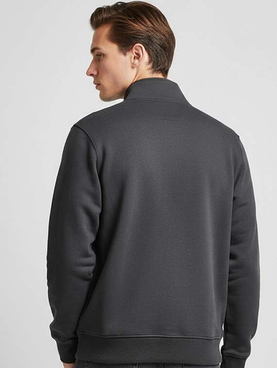 Men Front Print Long Sleeve Regular Fit Sweatshirt - 22227277 -  Standard Image - 2