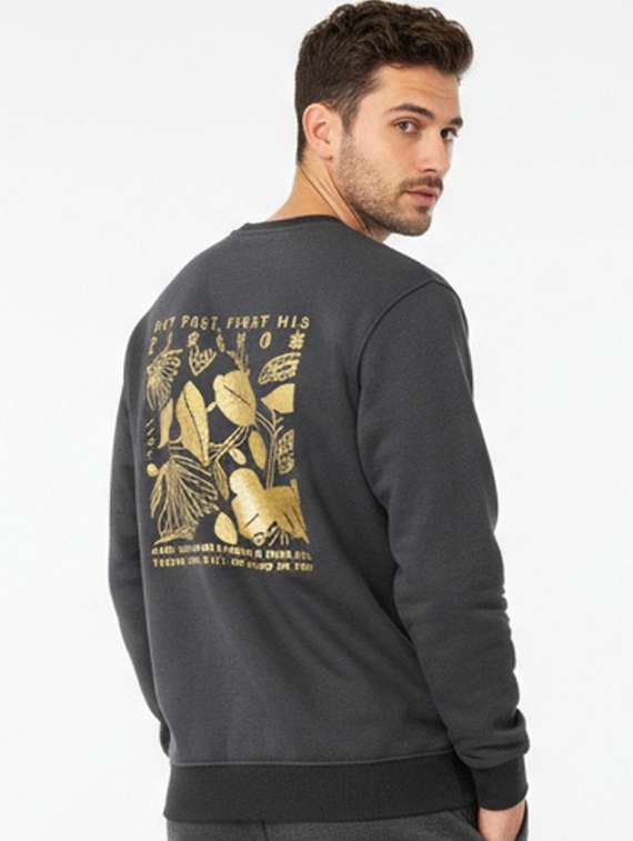 men front & back print long sleeve regular fit sweatshirt - 22227284 -  Standard Image - 2