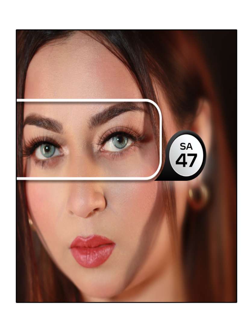 bobi self adhesive eyelashes sa47 outer edge lift bold curved look no glue reusable stick on - 22227358 -  Standard Image - 2