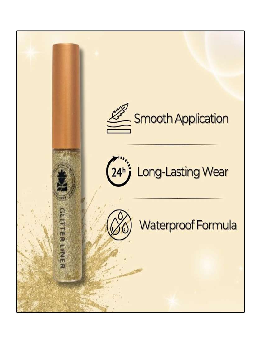 bobi glitter eyeliner delivers a radiant shimmer with every stroke combining intense colour with dazzling micro-fine glitter - 22227360 -  Standard Image - 2