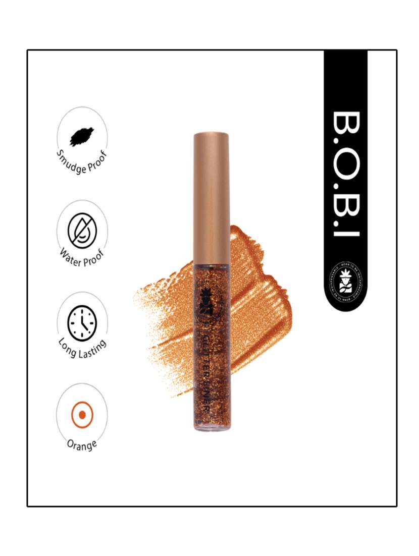 bobi glitter eyeliner delivers a radiant shimmer with every stroke combining intense colour with dazzling micro-fine glitter - 22227362 -  Standard Image - 2