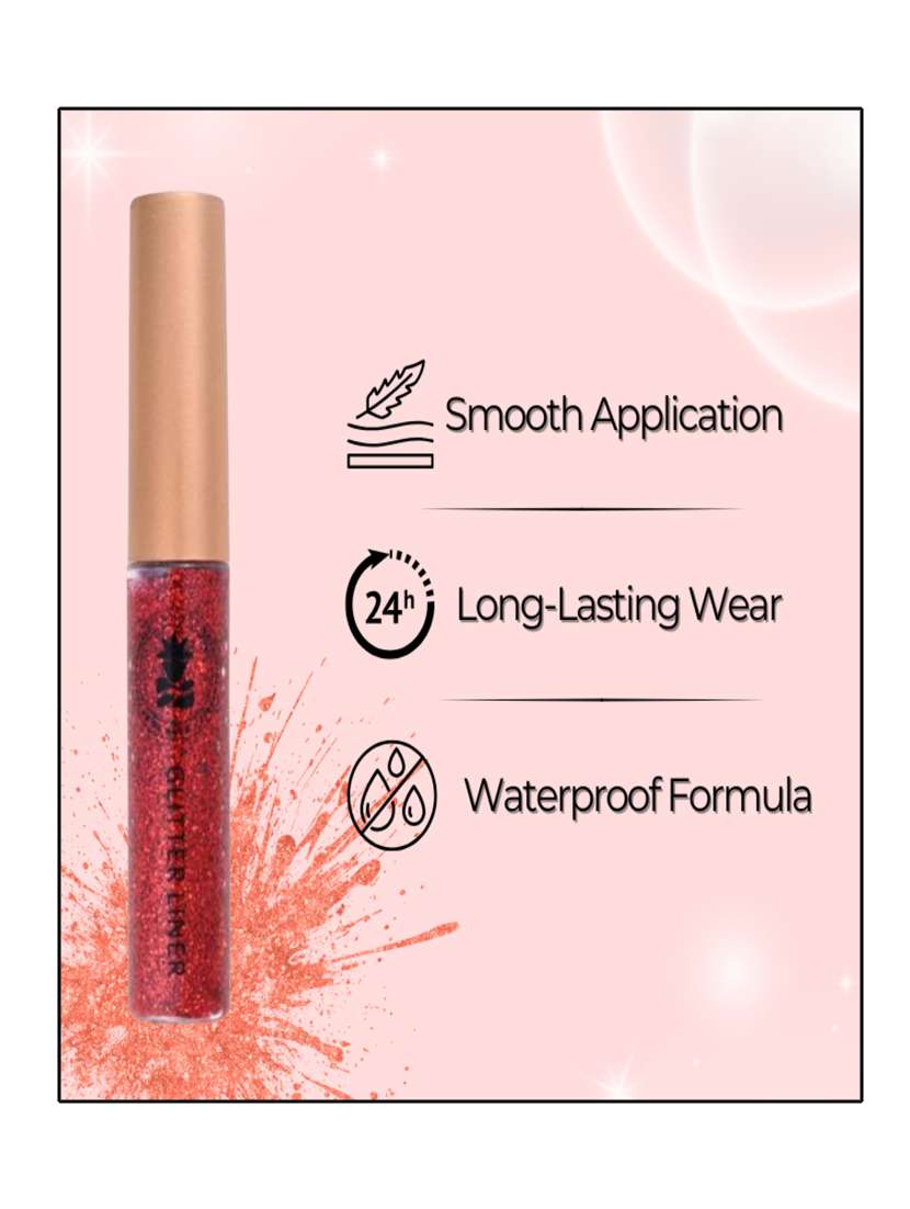 bobi glitter eyeliner delivers a radiant shimmer with every stroke combining intense colour with dazzling micro-fine glitter - 22227365 -  Standard Image - 2