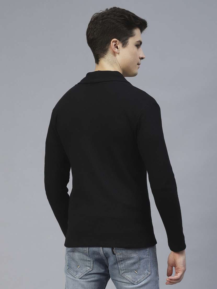 men self design long sleeve regular fit cardigan - 22227439 -  Standard Image - 2