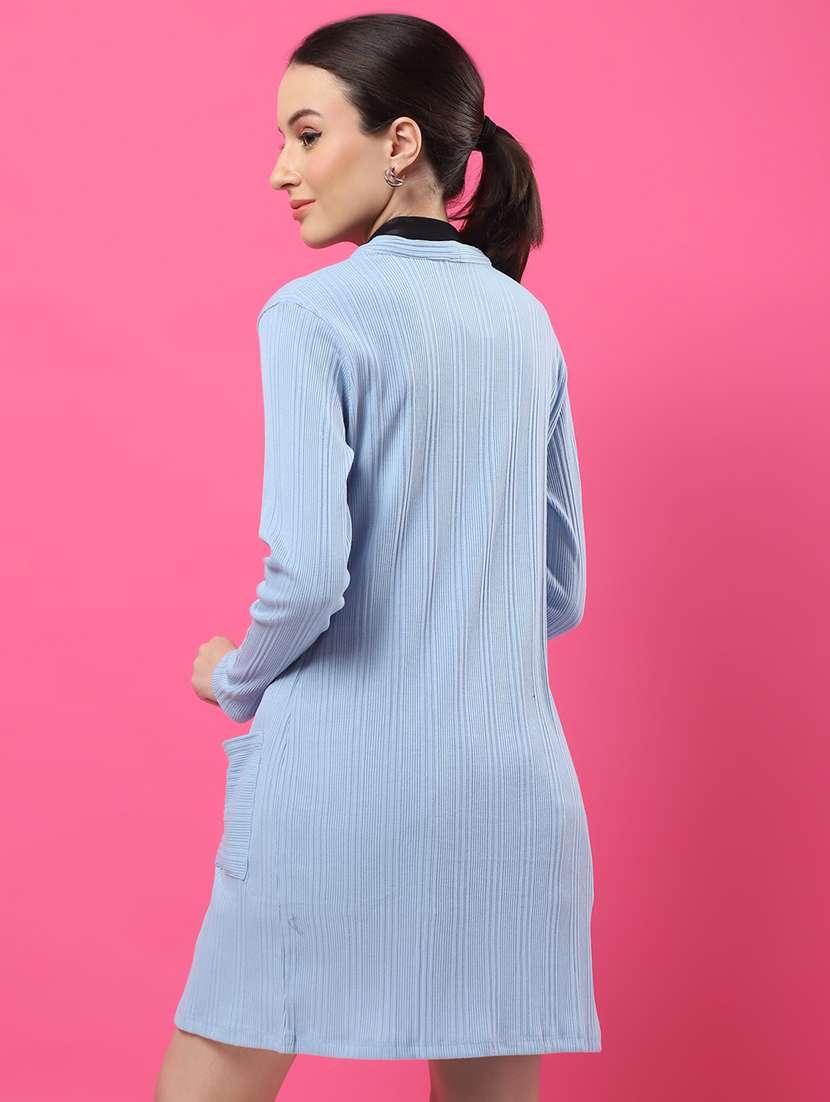 women self designed long sleeve shrug - 22227464 -  Standard Image - 2