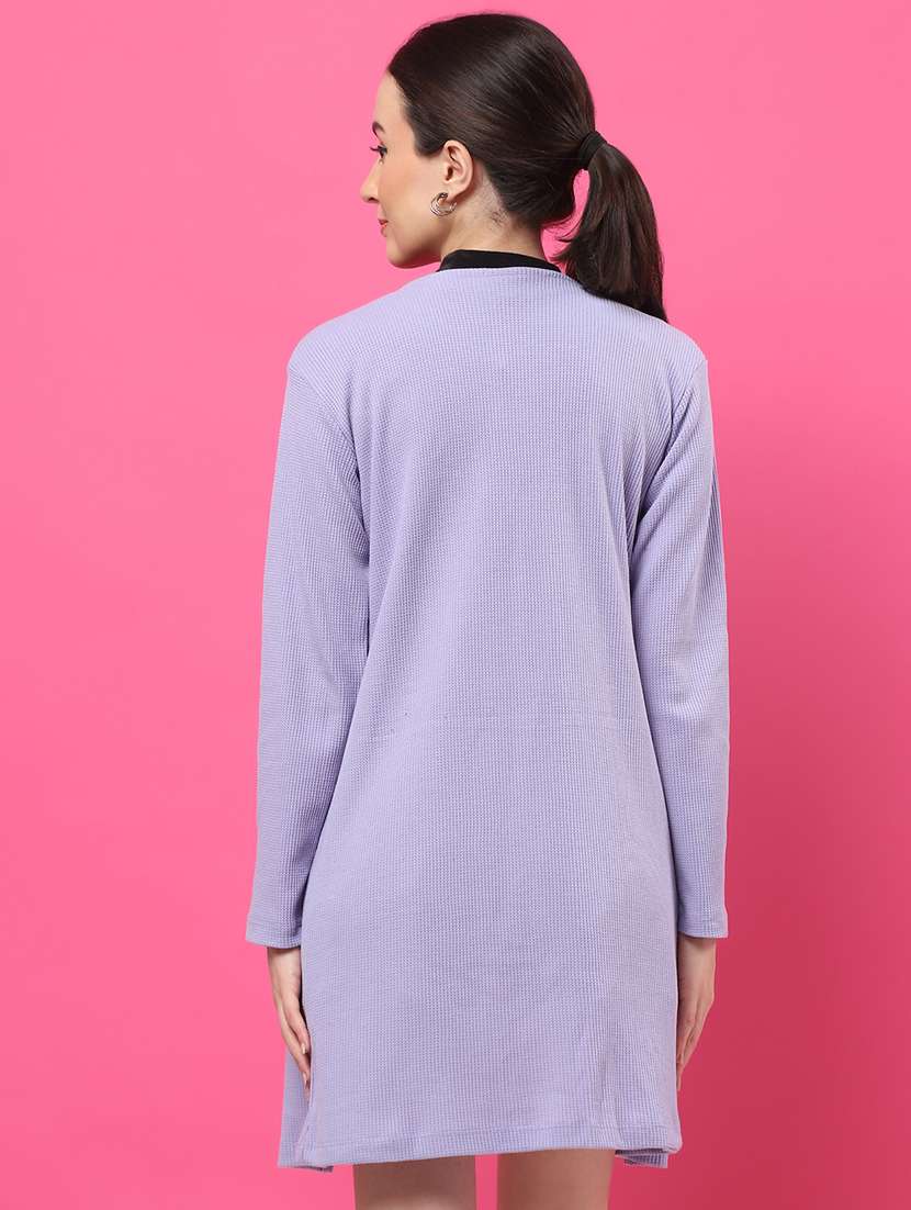 women self designed long sleeve shrug - 22227467 -  Standard Image - 2