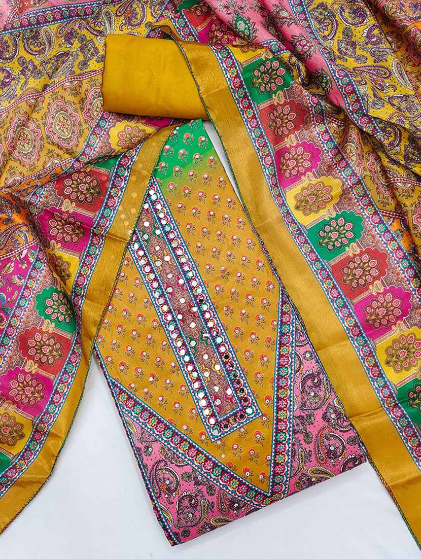 women printed unstitched suit set - 22227523 -  Standard Image - 2