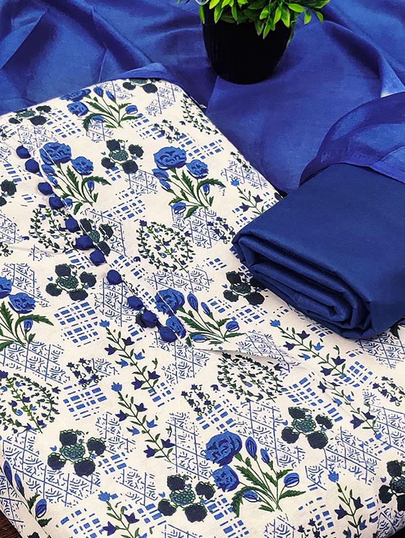 women printed unstitched suit set - 22227580 -  Standard Image - 2