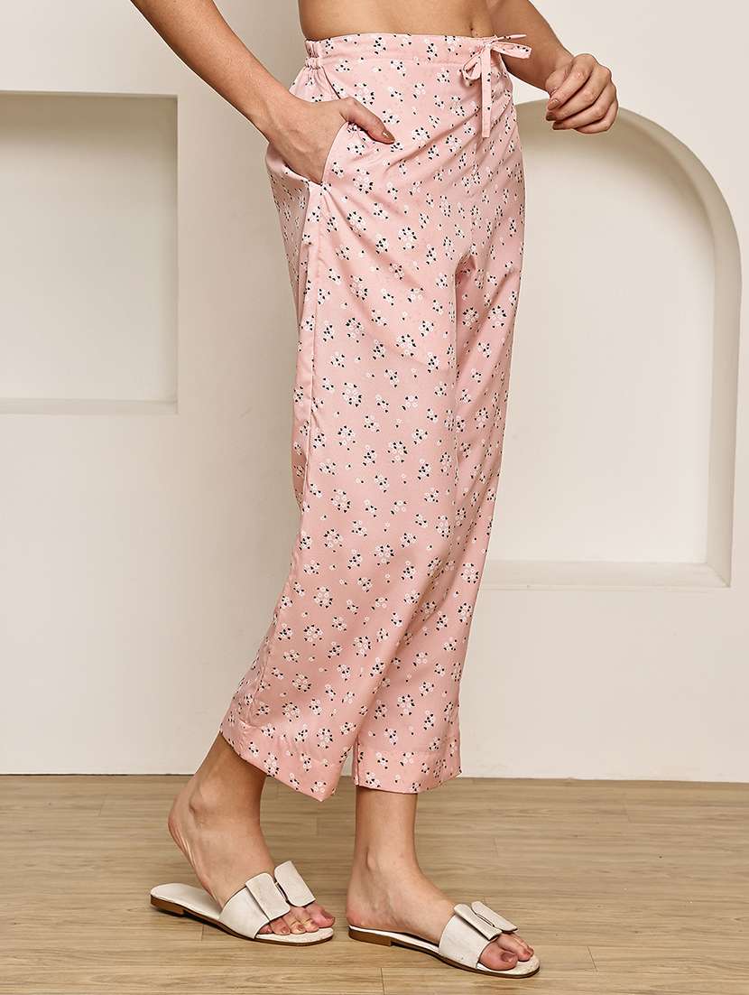 women printed mid rise straight palazzo - 22227700 -  Standard Image - 2