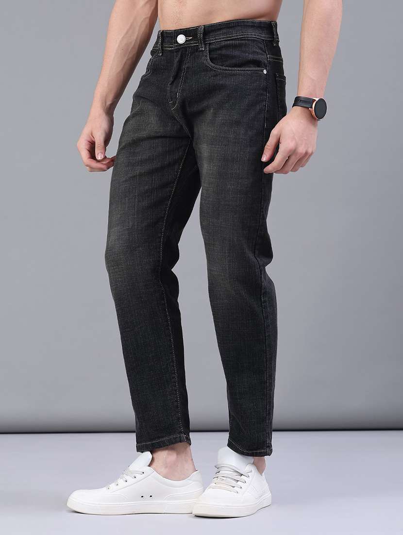 men washed mid rise full length jeans - 22227873 -  Standard Image - 2