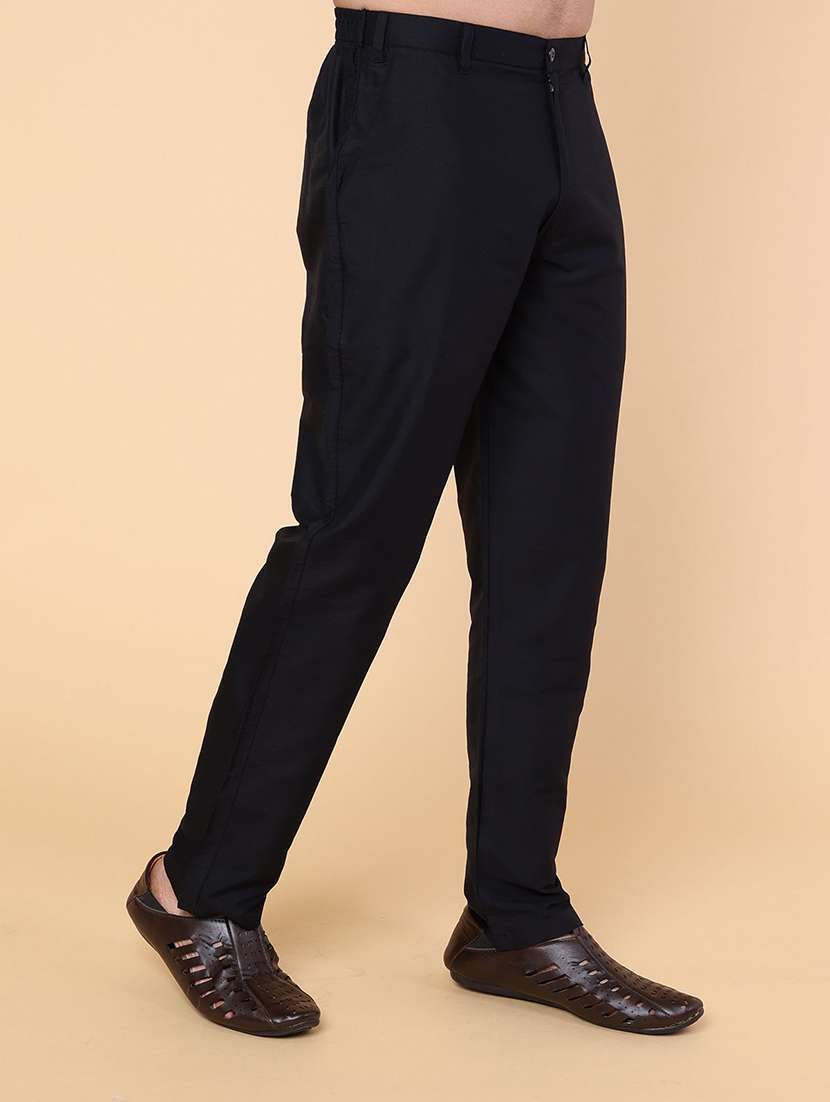 men solid mid rise ethnic pyjama  - 22228108 -  Standard Image - 2