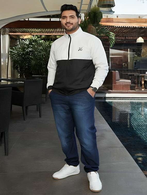 men color block long sleeve insulator bomber jacket - 22228128 -  Standard Image - 2