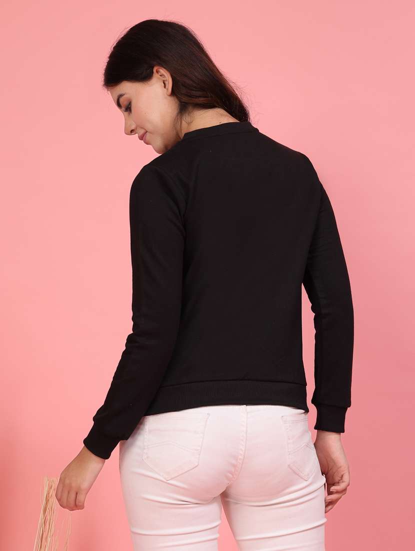 women printed long sleeve sweatshirt - 22228258 -  Standard Image - 2