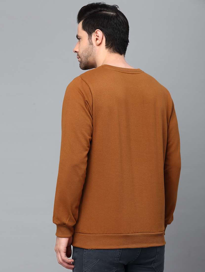 men solid long sleeve regular fit sweatshirt - 22228583 -  Standard Image - 2