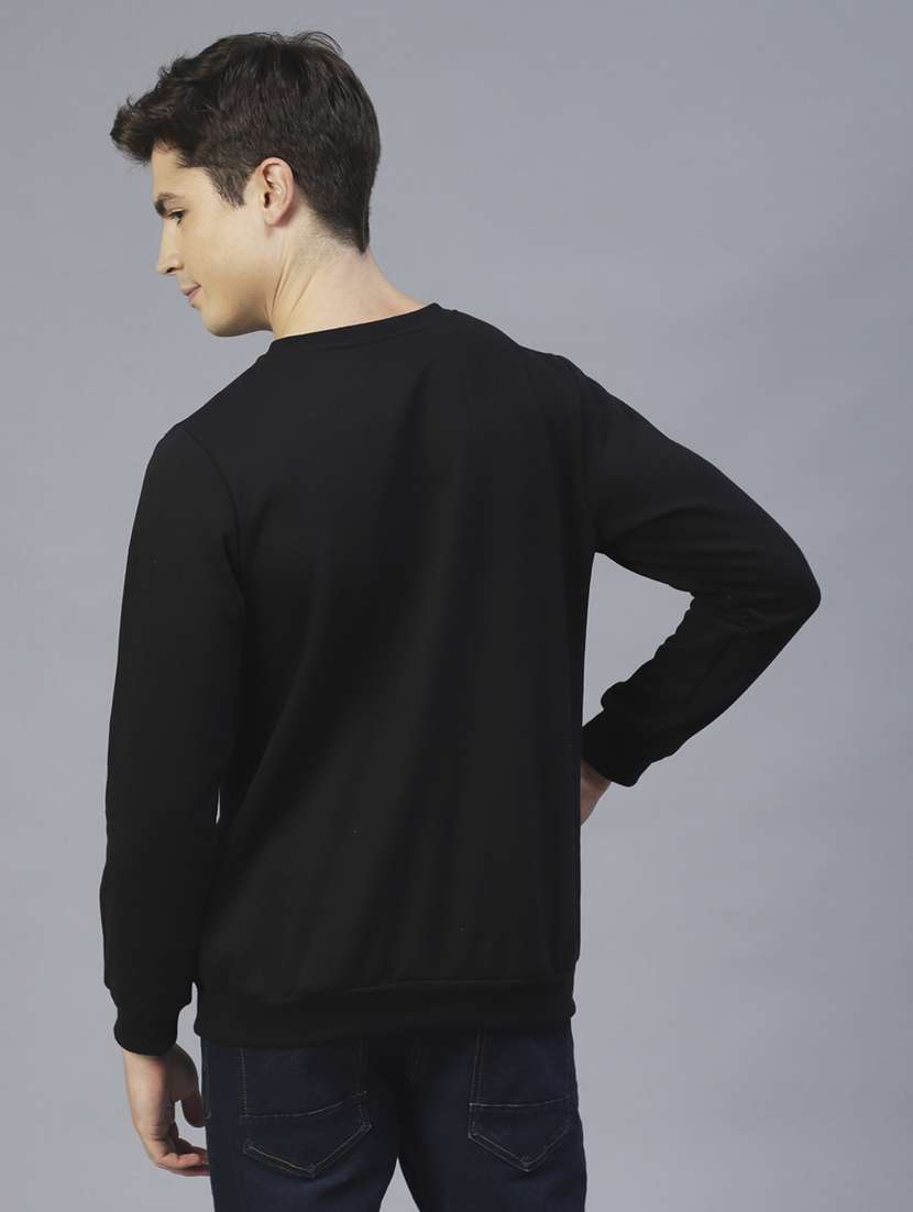 men chest print long sleeve regular fit sweatshirt - 22228607 -  Standard Image - 2