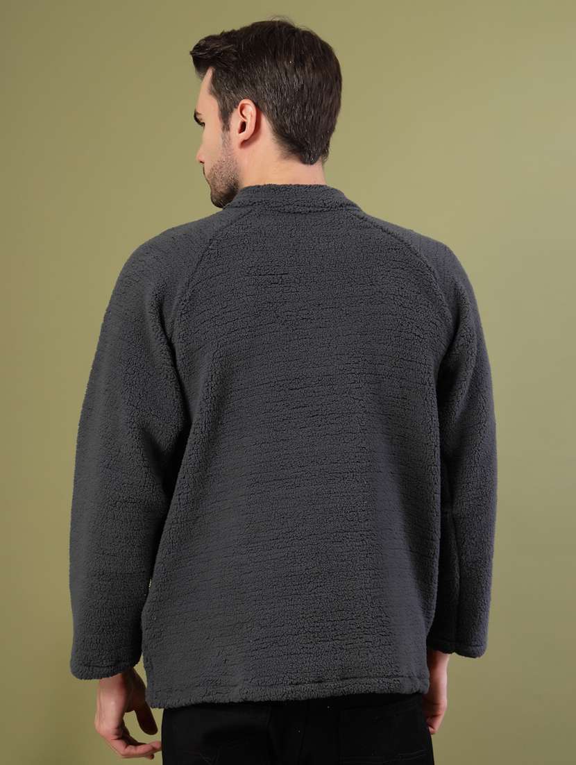 men color block long sleeve oversized sweatshirt - 22228632 -  Standard Image - 2