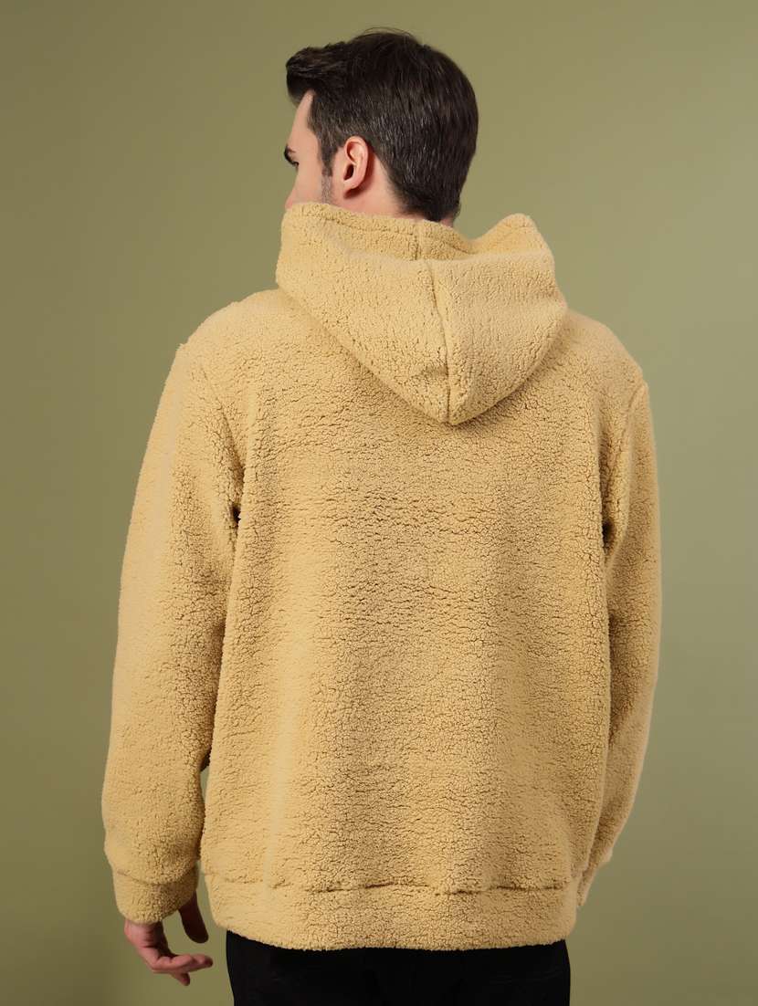 men solid long sleeve oversized sweatshirt - 22228637 -  Standard Image - 2