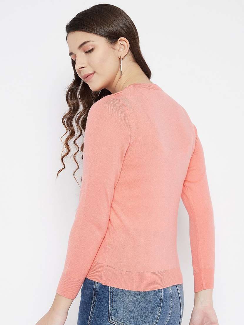 women solid long sleeve cardigan - 22229121 -  Standard Image - 2