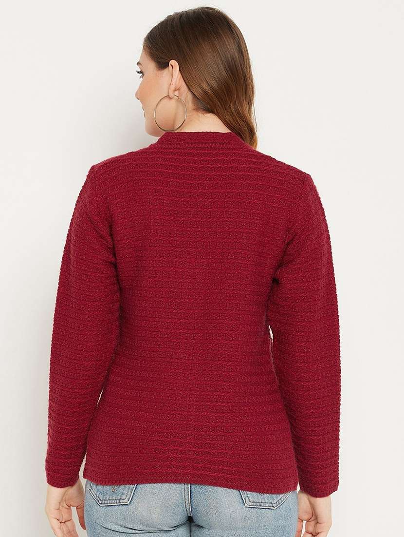 women self designed long sleeve cardigan - 22229168 -  Standard Image - 2