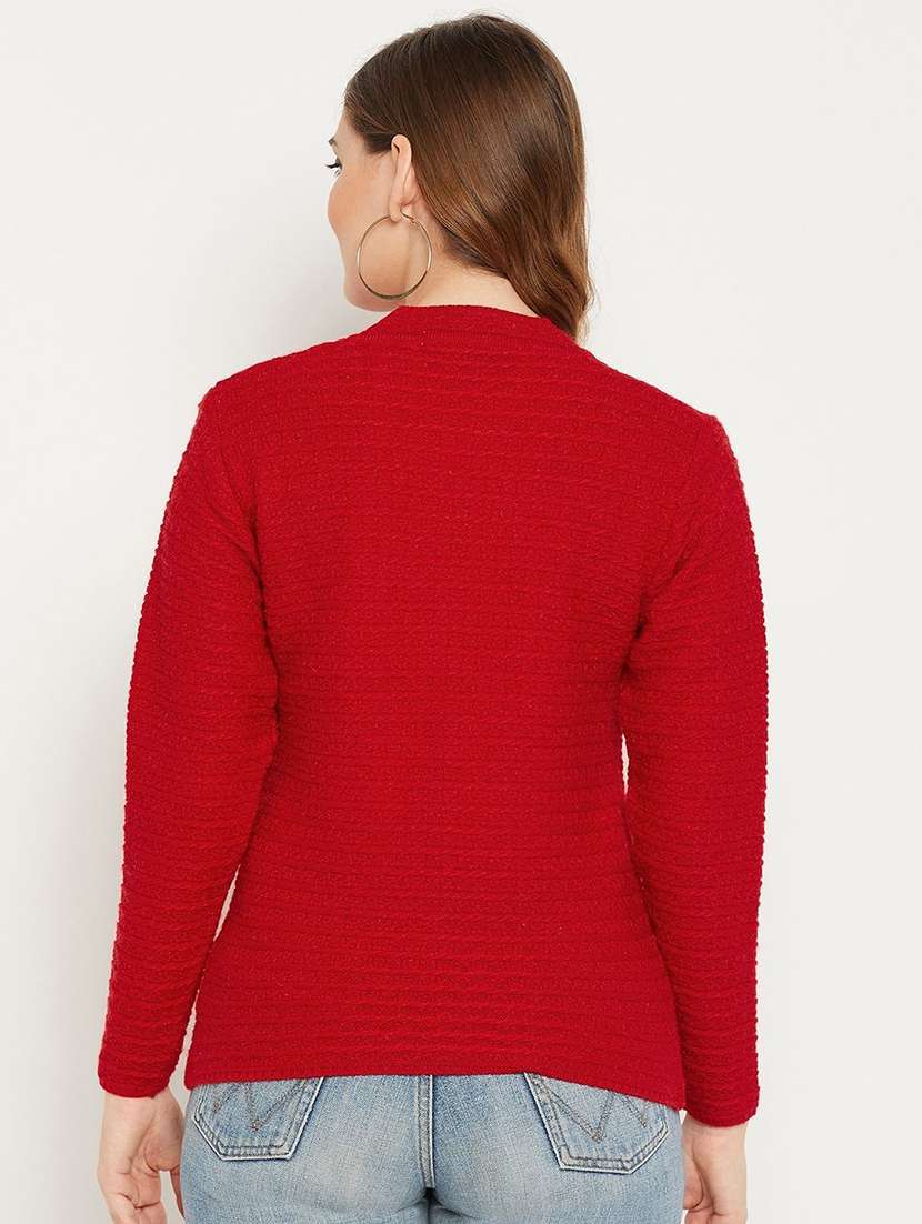 women self designed long sleeve cardigan - 22229184 -  Standard Image - 2