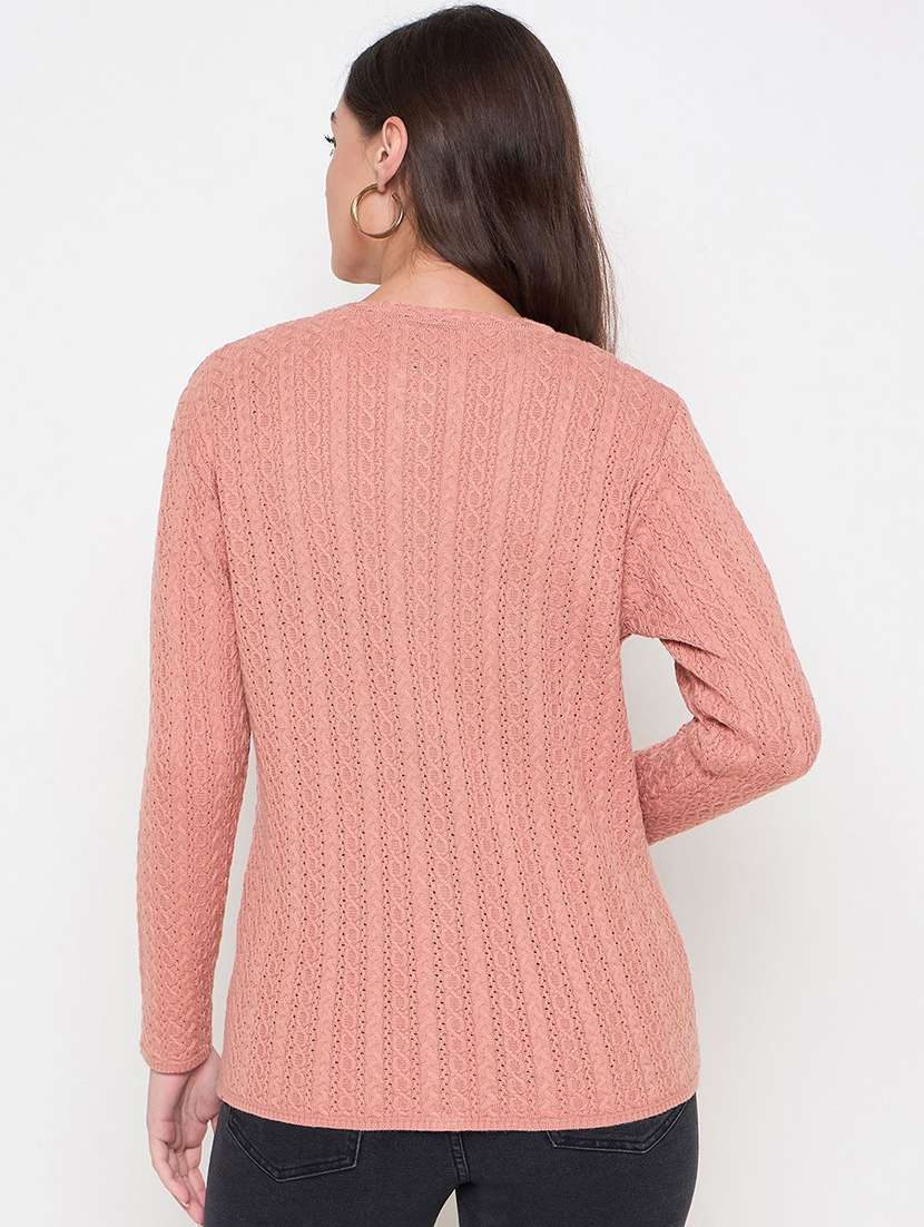 women self designed long sleeve cardigan - 22229396 -  Standard Image - 2