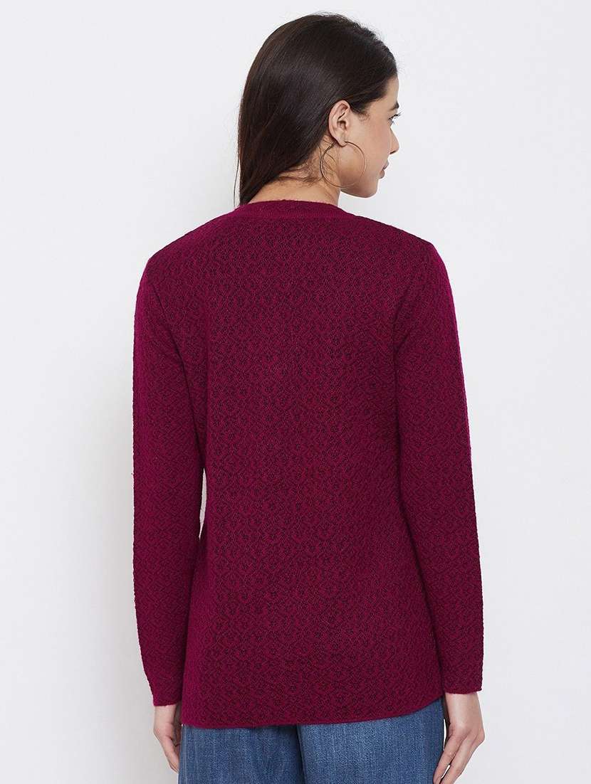 women self designed long sleeve cardigan - 22229465 -  Standard Image - 2