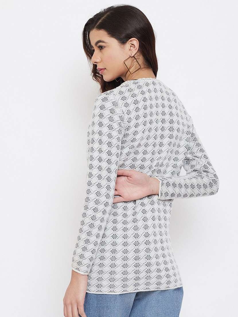 women self designed long sleeve cardigan - 22229523 -  Standard Image - 2