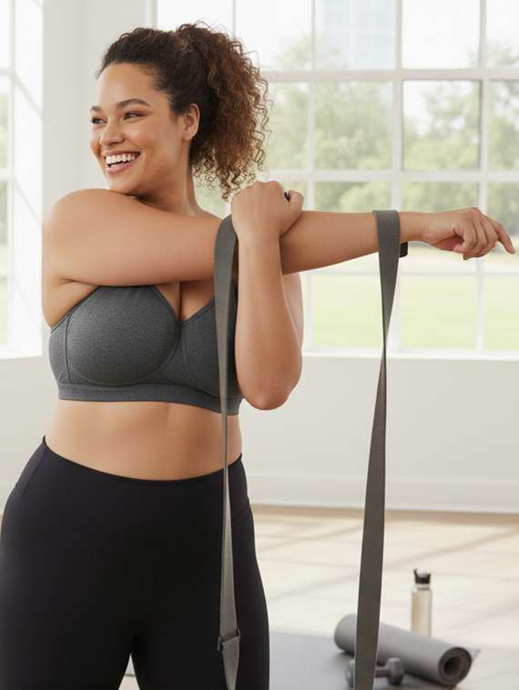 women plus size solid non padded minimizer bra - 22229788 -  Standard Image - 2