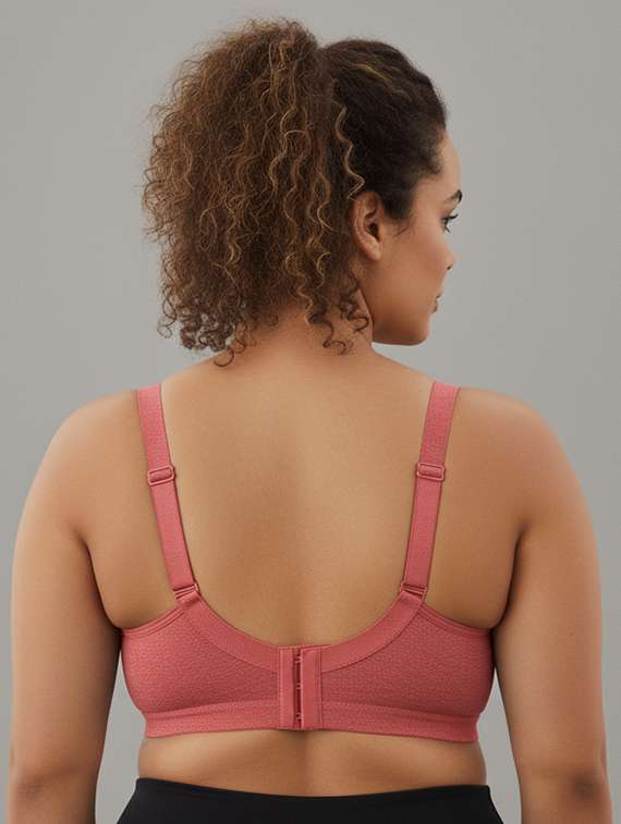 women plus size solid non padded minimizer bra - 22229789 -  Standard Image - 2