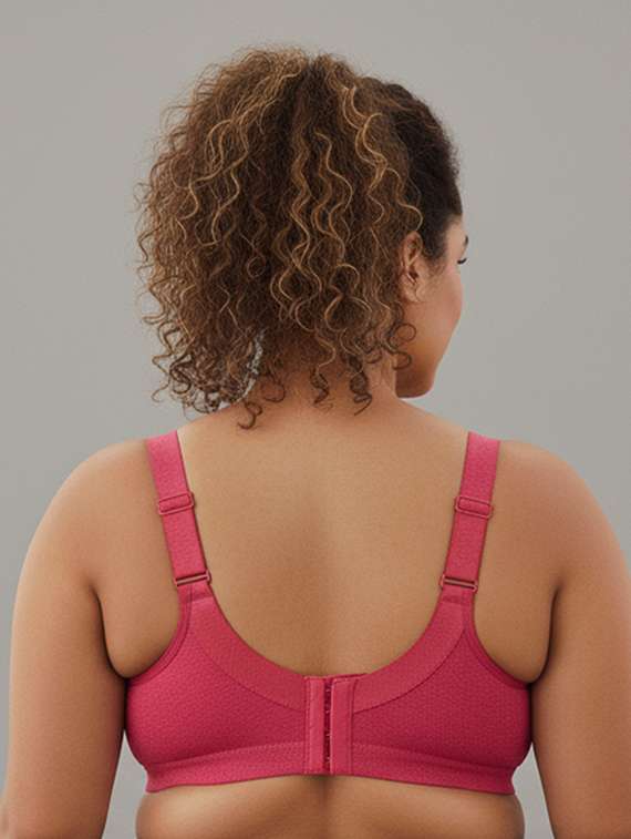 women plus size solid non padded minimizer bra - 22229790 -  Standard Image - 2