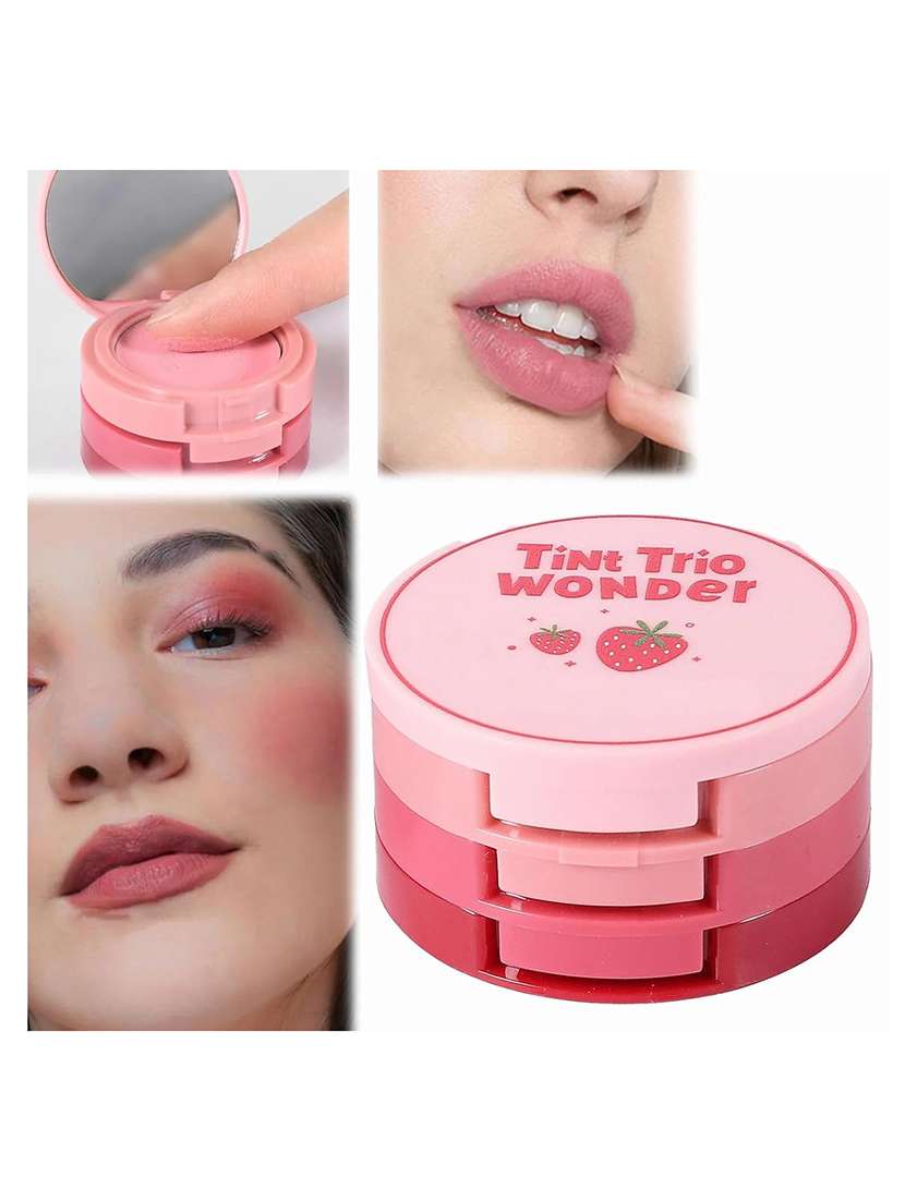 handaiyan 3in1 color tint trio wonder for lip cheek and eye makeup  - 22229932 -  Standard Image - 2